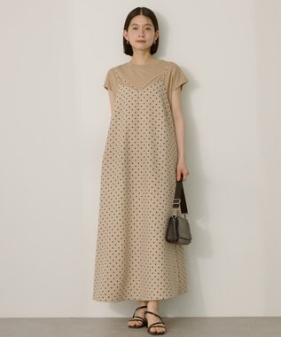 AMERICAN HOLIC ダブルストラップキャミワンピース【WEB限定カラー有り】 Dot