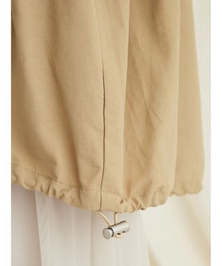 CRAFT STANDARD BOUTIQUE 綿ナイロングログランブルゾン Beige