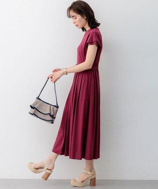 組曲 チュールラッフルバッグ ブラウン系5