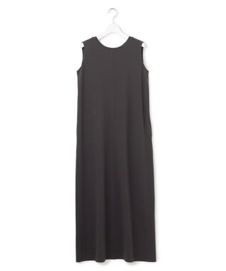 23区 L 【先行予約】ダブルフェイスジャージー Iラインワンピース グレー系
