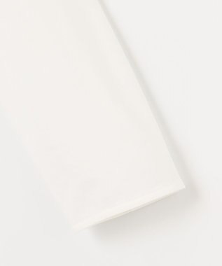 自由区 【洗える・ジャージー素材】フロントレースジャージー プルオーバー ホワイト系