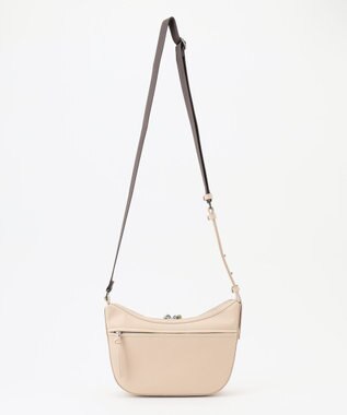 Y'SACCS ハーフムーンボディショルダーバッグ アイボリー