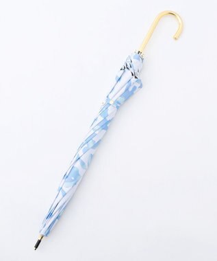 ANY SIS 【WEB・一部店舗限定】遮光ニュアンスフラワー アンブレラ ブルー