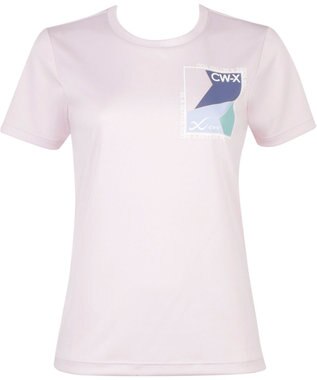 CW-X 【UNISEX】 アウター Tシャツ 半袖 DLR125 /ワコール サーモンピンク