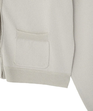 CRAFT STANDARD BOUTIQUE Ｖネックニットカーディガン Light Gray