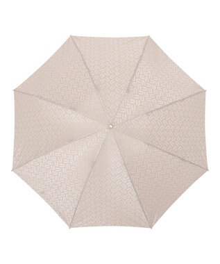 MOONBAT 【耐風】FURLA 折傘 アーチロゴ ベージュ