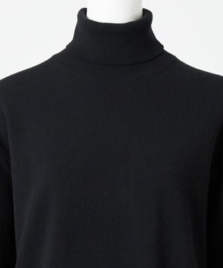 23区 S 【エステータ】スリットデザイン ニット ブラック系