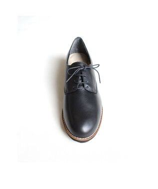 Pointer 本革軽量レースアップローファー ブラック
