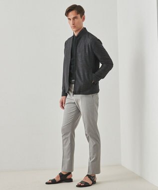 GOTAIRIKU 仕事で着られるTシャツ【サラサラ/よれにくい/透けにくい】キレイめ 鹿の子 ビズTシャツ ブラック系