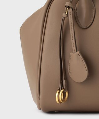 GRACE CONTINENTAL TOV MOU BAG S ブラウン