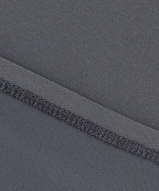 ANY ジョーゼットロゴプリントTシャツ チャコール