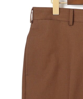 J.PRESS MEN 【J.PRESS ORIGINALS】Magic Cuba Wool Cotton Hopsack New Piped Stem Slacks ブラウン系