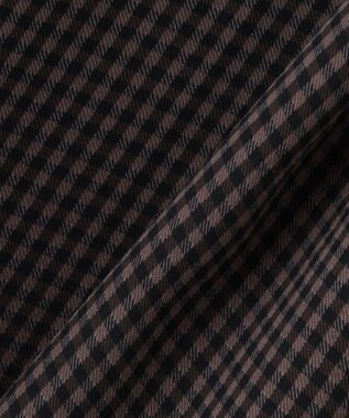 組曲 【洗える・4色展開】ウーステッドライクギャバ スカート グレー系3