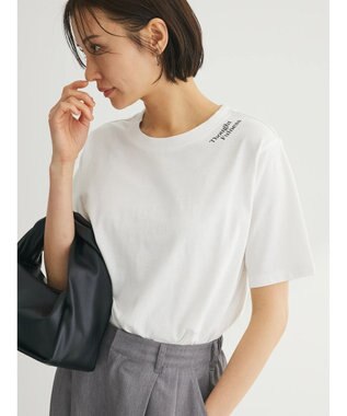 Green Parks 襟ロゴアソートレギュラーＴシャツ Off White