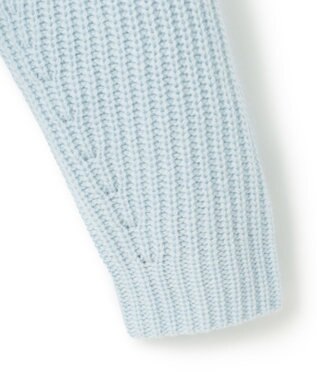 23区 【SLOW/一部店舗限定】ウールナイロン ニット サックスブルー系