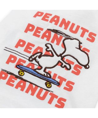 PET PARADISE スヌーピー スケボー Tシャツ 中型犬 大型犬 ホワイト