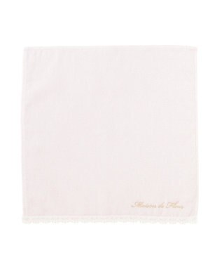 Maison de FLEUR アンダーレースタオルハンカチ Lavender