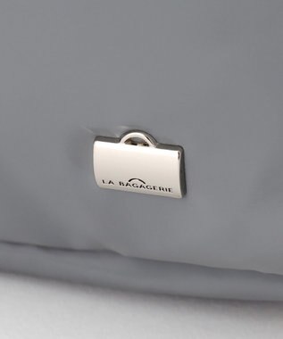 LA BAGAGERIE メタリックドロストポケット　リュックサック グレー