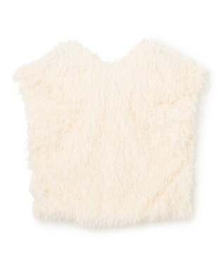 GRACE CONTINENTAL フェザーカットトップ ホワイト