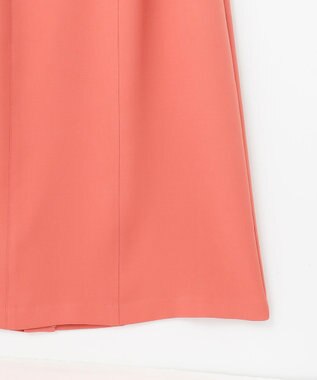 23区 L 【撥水加工/洗える】キューティクルストレッチツイル ワンピース テラコッタピンク系