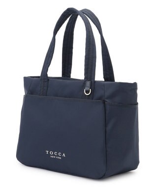 TOCCA 【WEB＆一部店舗限定・環境にやさしい素材】【A4サイズ対応】TRAVERSA MOTHERS TOTE マザーズバッグ ネイビー系