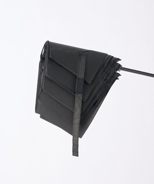 MOONBAT 【3秒でたためる傘/耐風】urawaza 無双(ウラワザ ムソウ)  折りたたみ傘 無地  58cm ブラック