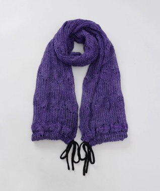 AURORA 【 ANNA SUI（アナ スイ）】リボン付きセミストール(WASH)