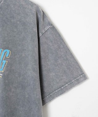 WEGO 【綿100%】ヴィンテージウォッシュグラフィックTシャツ 柄1