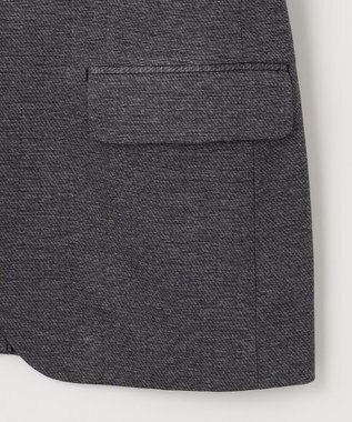 JOSEPH ABBOUD 【キングサイズ・ストレッチ】ツィーディージャージ　ジャケット ライトグレー系