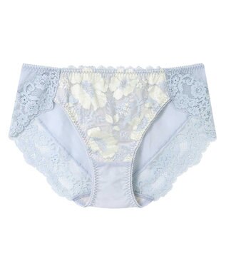 AMPHI ショーツ 【BRAGENIC ブラジェニック プラスタイプ】 BMI451とペア 吸汗速乾(後ろ身頃) アウターにひびきにくい(裾) PMI151 アンフィ／ワコール ブルー