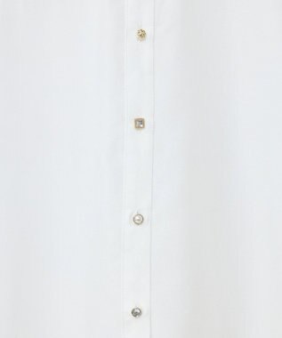 Green Parks ・ＥＬＥＮＣＡＲＥ　ＤＵＥ　イロイロ釦シャツチュニック Off White