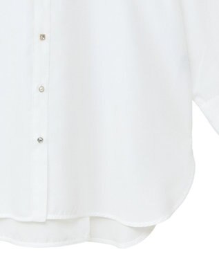 Green Parks ・ＥＬＥＮＣＡＲＥ　ＤＵＥ　イロイロ釦シャツチュニック Off White