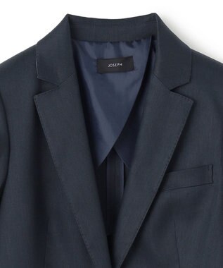 JOSEPH グロウリネンストレッチ　ジャケット Navy