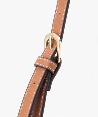 LA BAGAGERIE 【maison vert】 【ペーパー素材・多収納】ラウンド2WAYかごバッグ キャメル