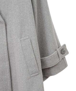 earth music&ecology ミドル丈コート Gray Mixture