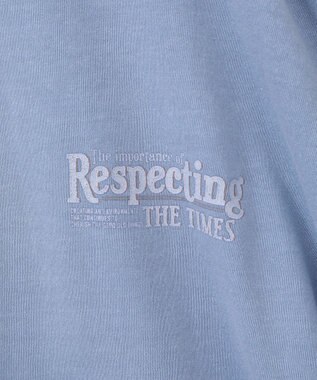 earth music&ecology ピグメントフリルプルオーバー Blue