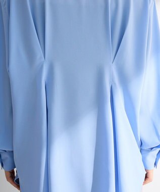 Green Parks ウエストタックシャツチュニック Sax