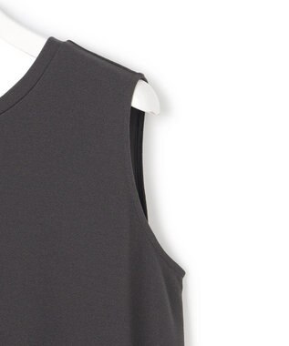 23区 L 【先行予約】ダブルフェイスジャージー Iラインワンピース グレー系