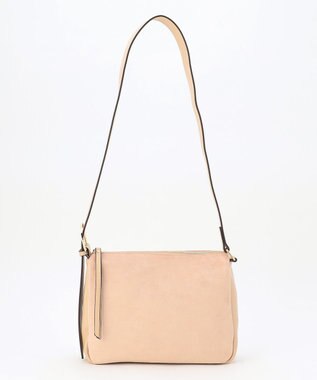 LA BAGAGERIE 【maison vert】 【チェーンチャーム・ミニポーチ付き】2WAYベルトワンショルダー ベージュ