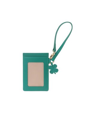 genten クアドリフォリオ パスケース エメラルド