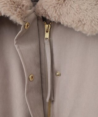 Green Parks ・ＥＬＥＮＣＡＲＥ　ＤＵＥ　中綿モッズコート Beige