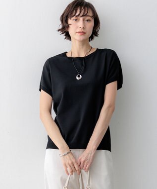 23区 【先行予約】レーヨンポリエステルストレッチ プルオーバー ニット