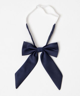 WEGO 【SCHOOLITEM】セミロングスクールリボン ネイビー