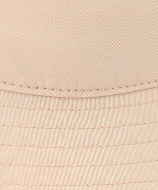 J.PRESS YORK STREET 　【UNISEX】ロゴ刺繍バケットハット ベージュ系