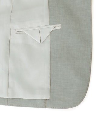 ICB 【洗える】 SummerSuit テーラードジャケット ライトグリーン系