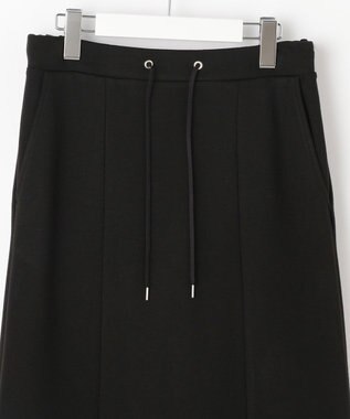 J.PRESS LADIES 【洗える】デュアルウォームポンチ スカート ブラック系