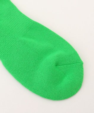 PW CIRCULUS 【MEN】【土踏まずをサポート】ＰＷサークルロゴ リブソックス ライトグリーン系