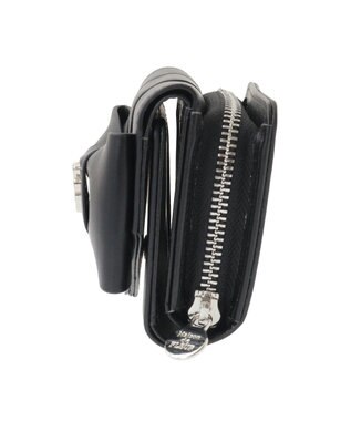 Maison de FLEUR ベルトリボンミニウォレット Black