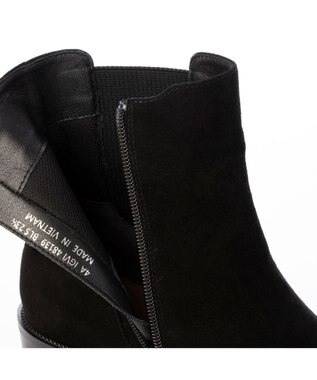 ing <ing>サイドゴアブーツ ブラックスエード