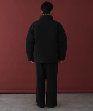 WEGO 【ユニセックス着用ITEM】ショートパデッドブルゾン ブラック